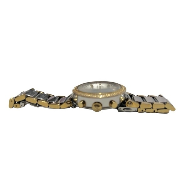 New Battery|Functional Michael Kors Gold and Silver Dress Watch main image 5
